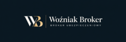 Woźniak Broker – broker ubezpieczeniowy, logo poziome